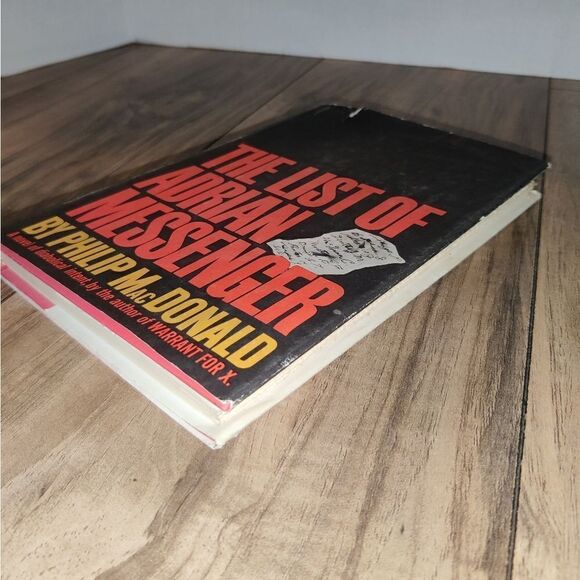 The List of Adrian Messenger by Philip MacDonal 1959 Hardcover Book. - Picture 3 of 5